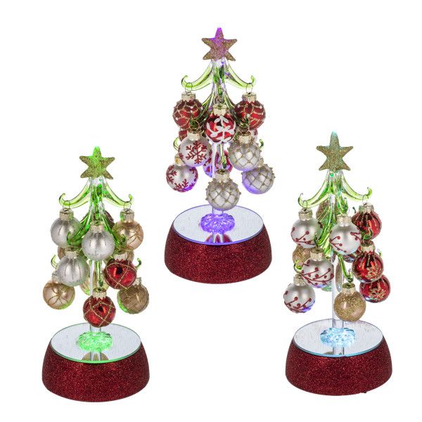 R/G XMAS 3/ORN/LT UP:6SETPK,GL