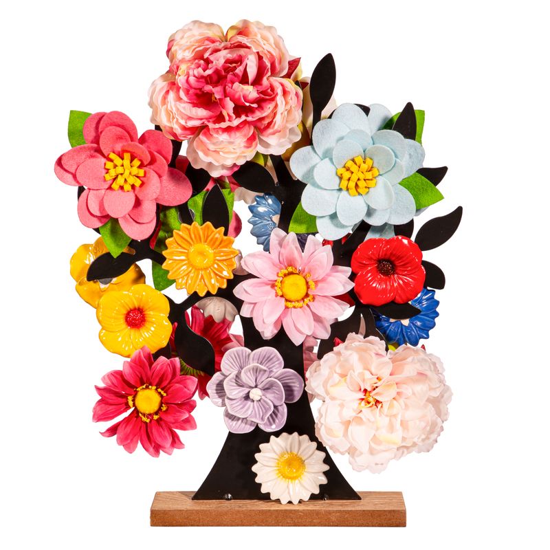 Floral Magnet Program with Magnetic Tree Display