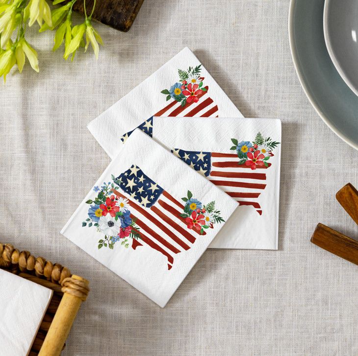 American Classic Napkin Paper Cocktail Napkin, 20