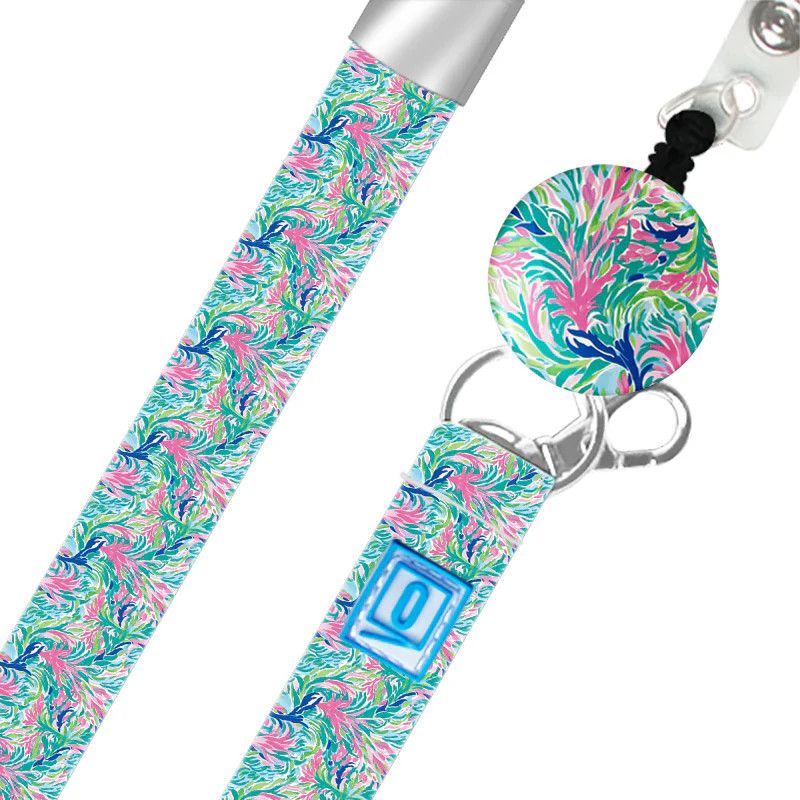 Luxe Lanyard Summer Seaweed
