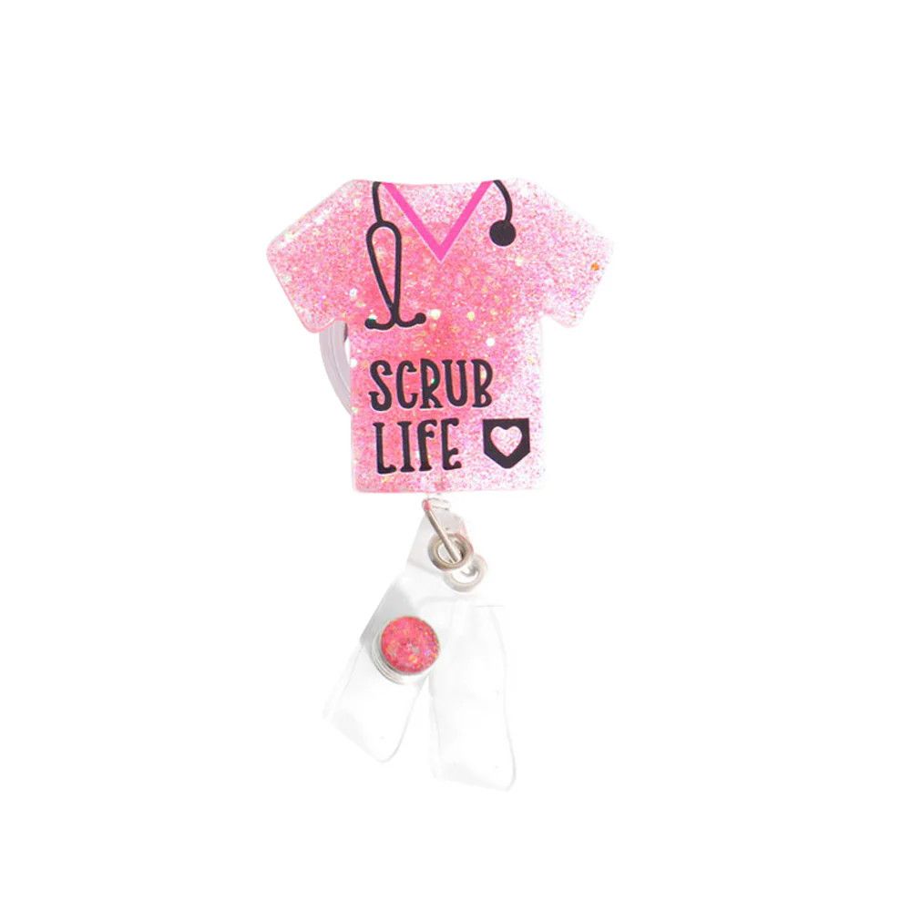 Glitterific Scrub Top