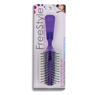 6.5&quot; Mini Bristle Brush, Blistered