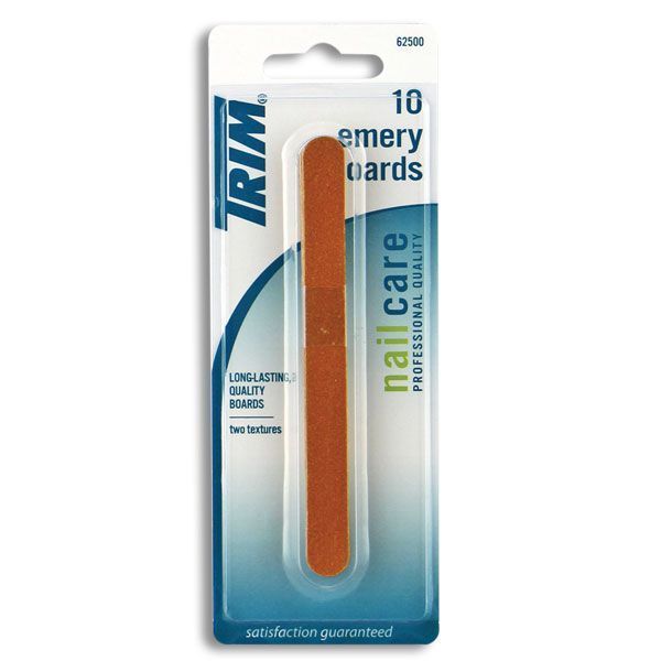 Trim 10CT Emery Boards Standard Length