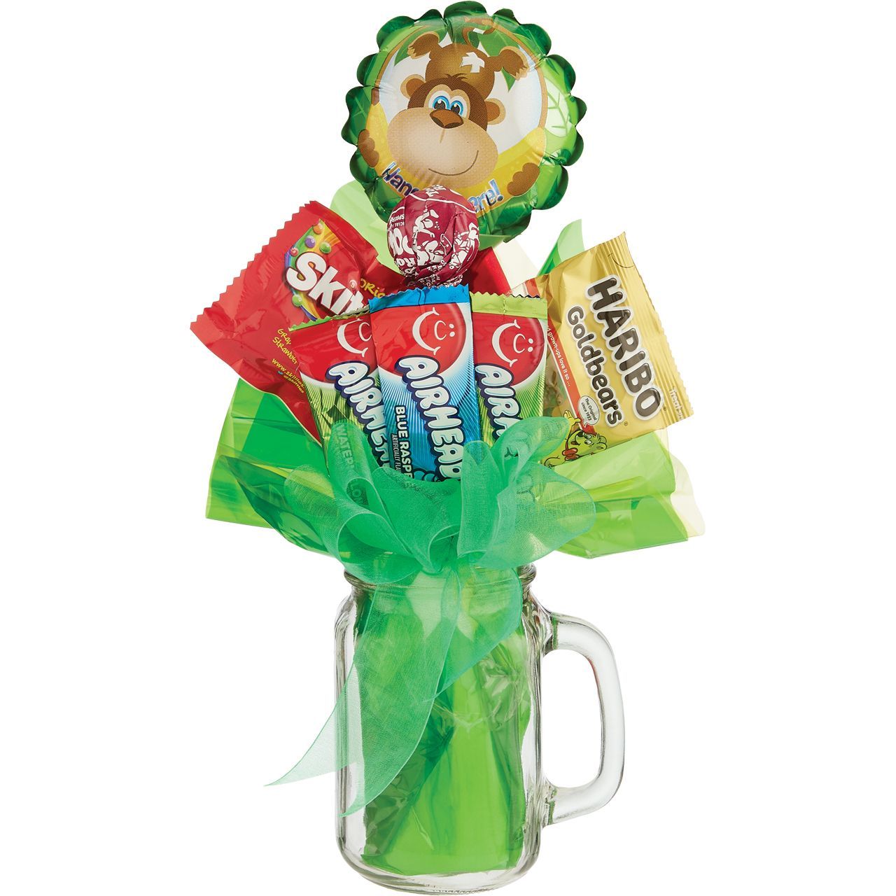 Get Well Kelliloon w/Glass Mug, Candy &amp; 4&quot; Bloon