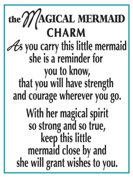 The Magical Mermaid Charms