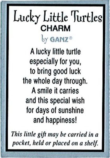 Lucky Little Turtles Charms