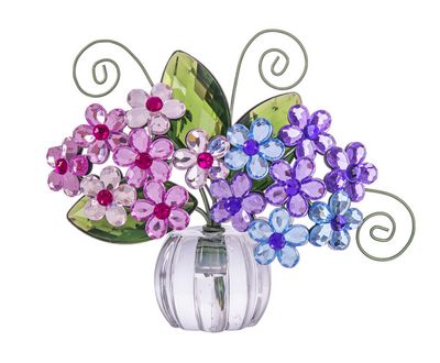 3" HYDRANGEA POSY POT,ACRYLIC