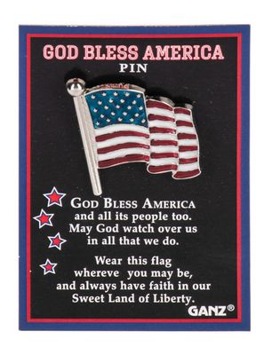 God Bless America - Pin