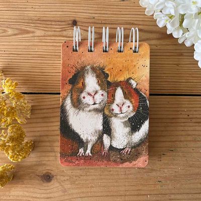 ALEX CLARK GUINEA PIGS SMALL SPIRAL NOTEPADS
