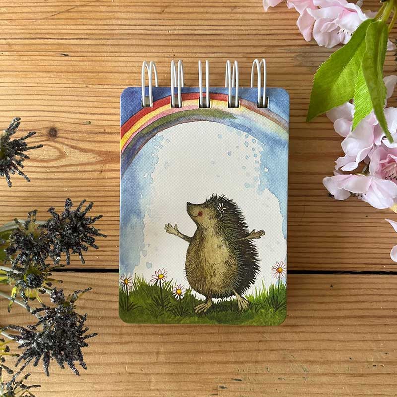 ALEX CLARK HEDGEHUG SMALL SPIRAL NOTEPADS