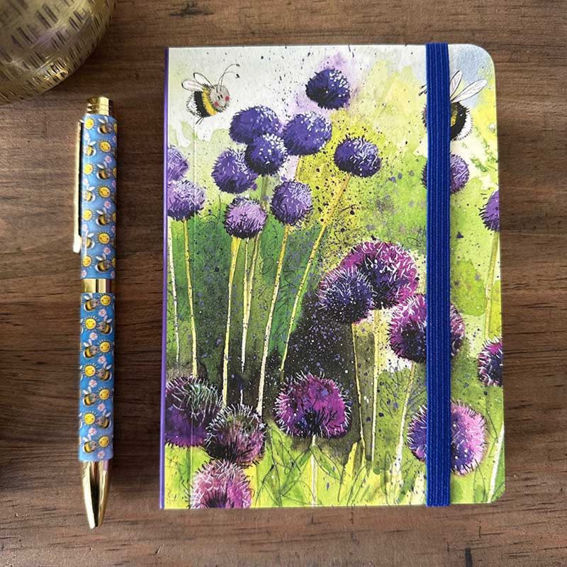 ALEX CLARK ALLIUMS SMALL CHUNKY NOTEBOOK