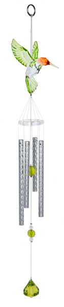 20&quot; HUMMINGBIRD WINDCHIME,AC/ALM