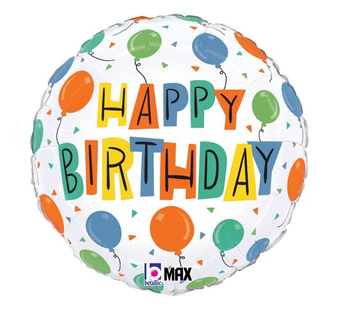 HAPPY BIRTHDAY-PARTY BALLOONS