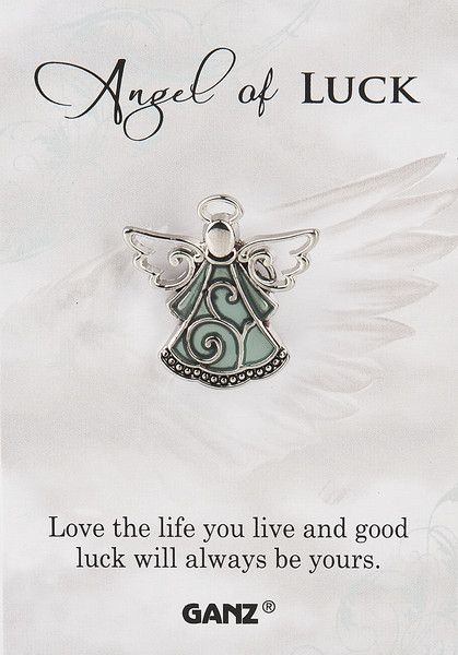 PIN-LUCKY ANGEL,ZINC