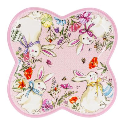 Easter Bunny Clover Platter