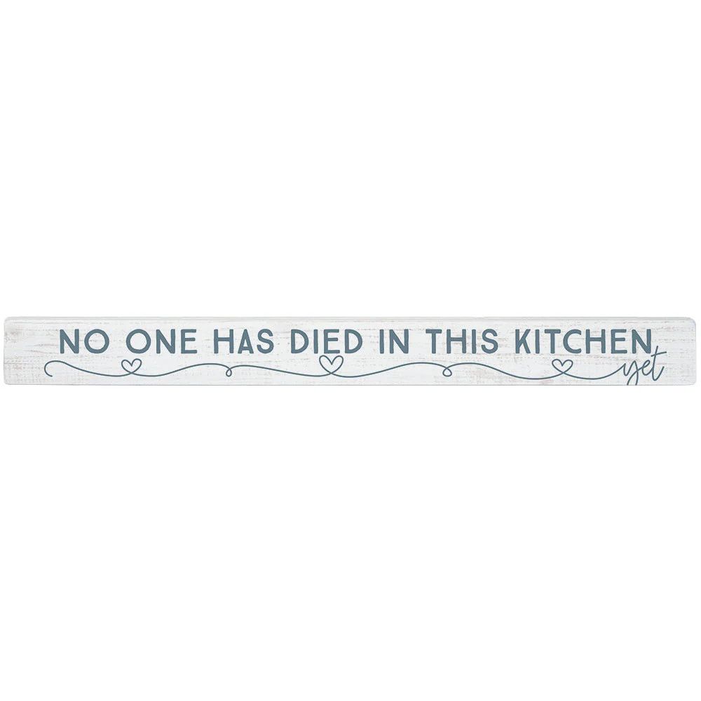 No One Has Died In Kitchen Yet - Talking Sticks