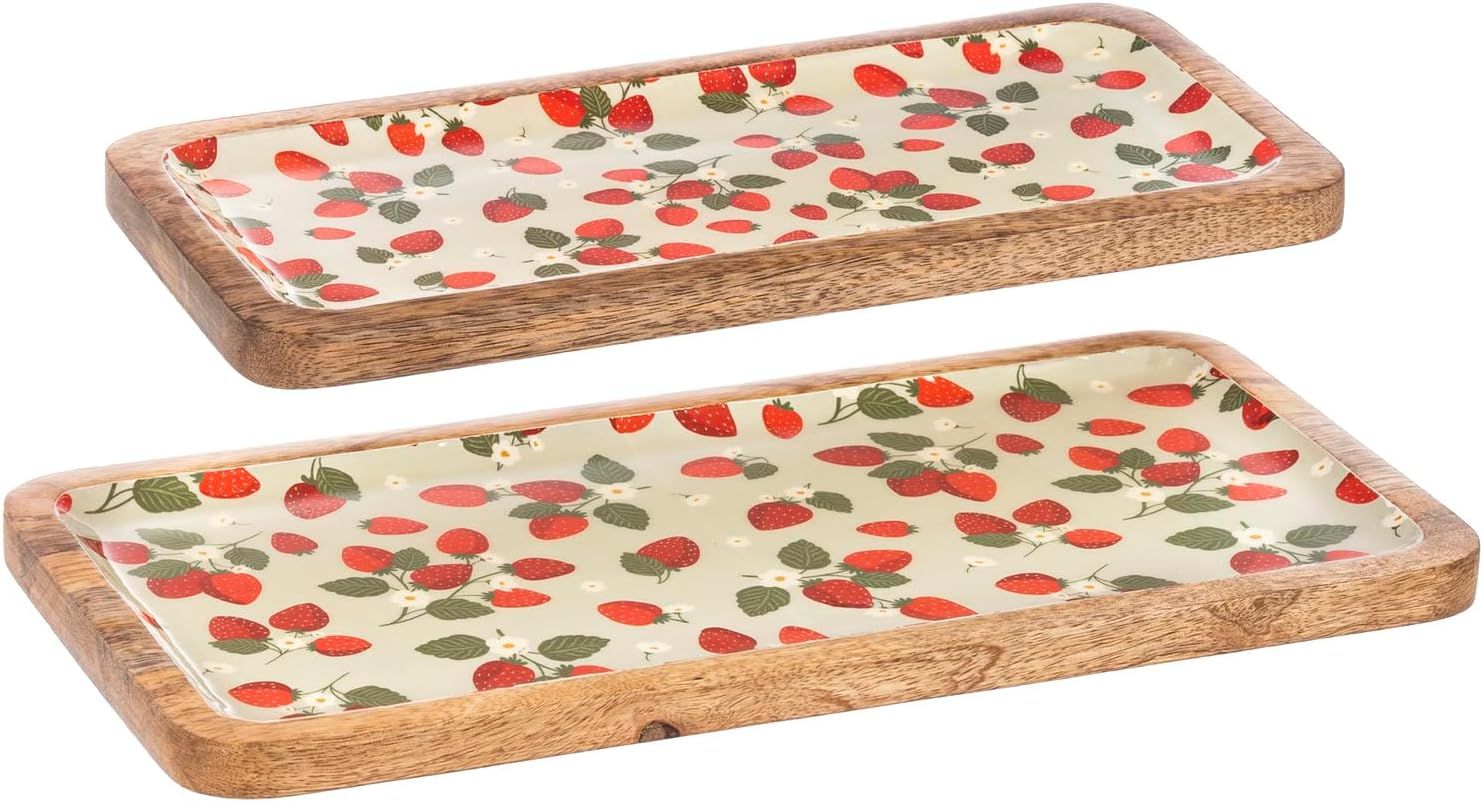 STRAWBERRY SERVE TRAY