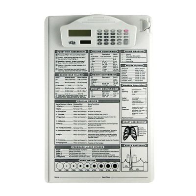 Nursing Clip Board w/Calculator