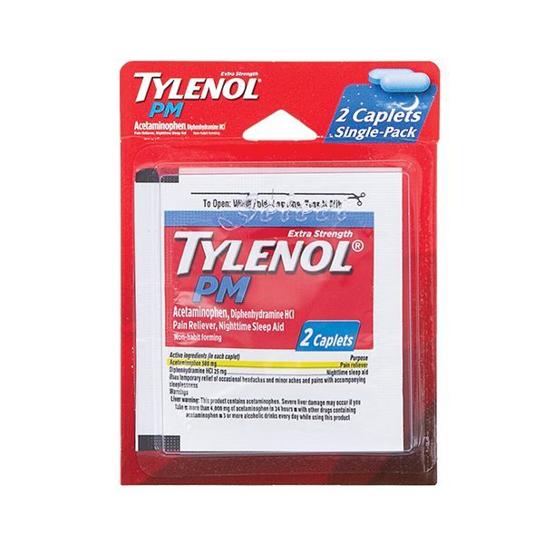 Tylenol PM Extra Strength Single Dose Individual Packets