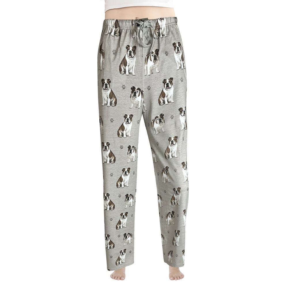 Bulldog Pajama Bottoms