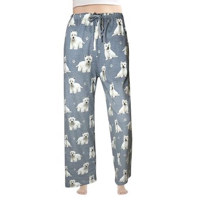 Westie Pajama Bottoms