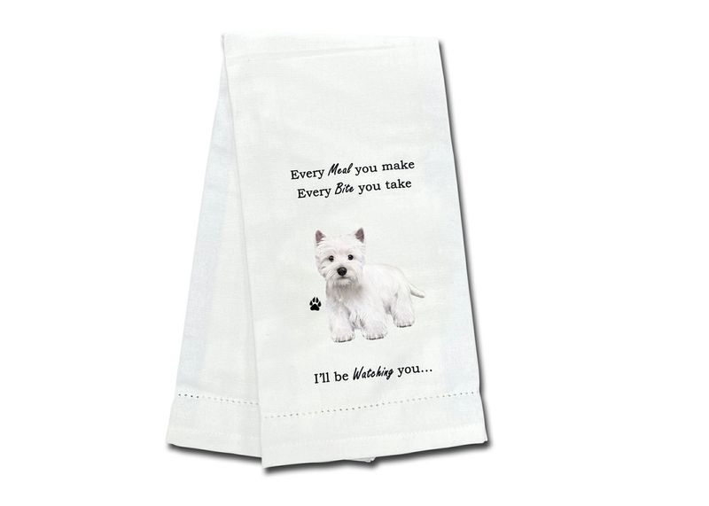 Westie Kitchen Towel