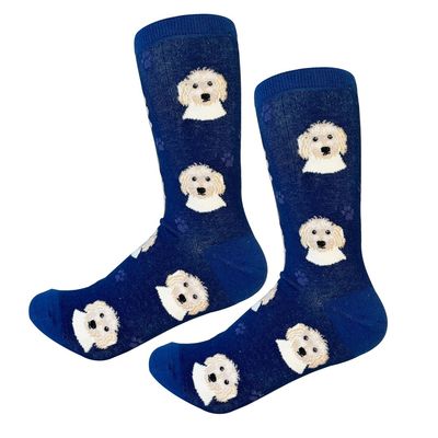 Goldendoodle Socks - Unisex - Fun Novelty Dog Socks