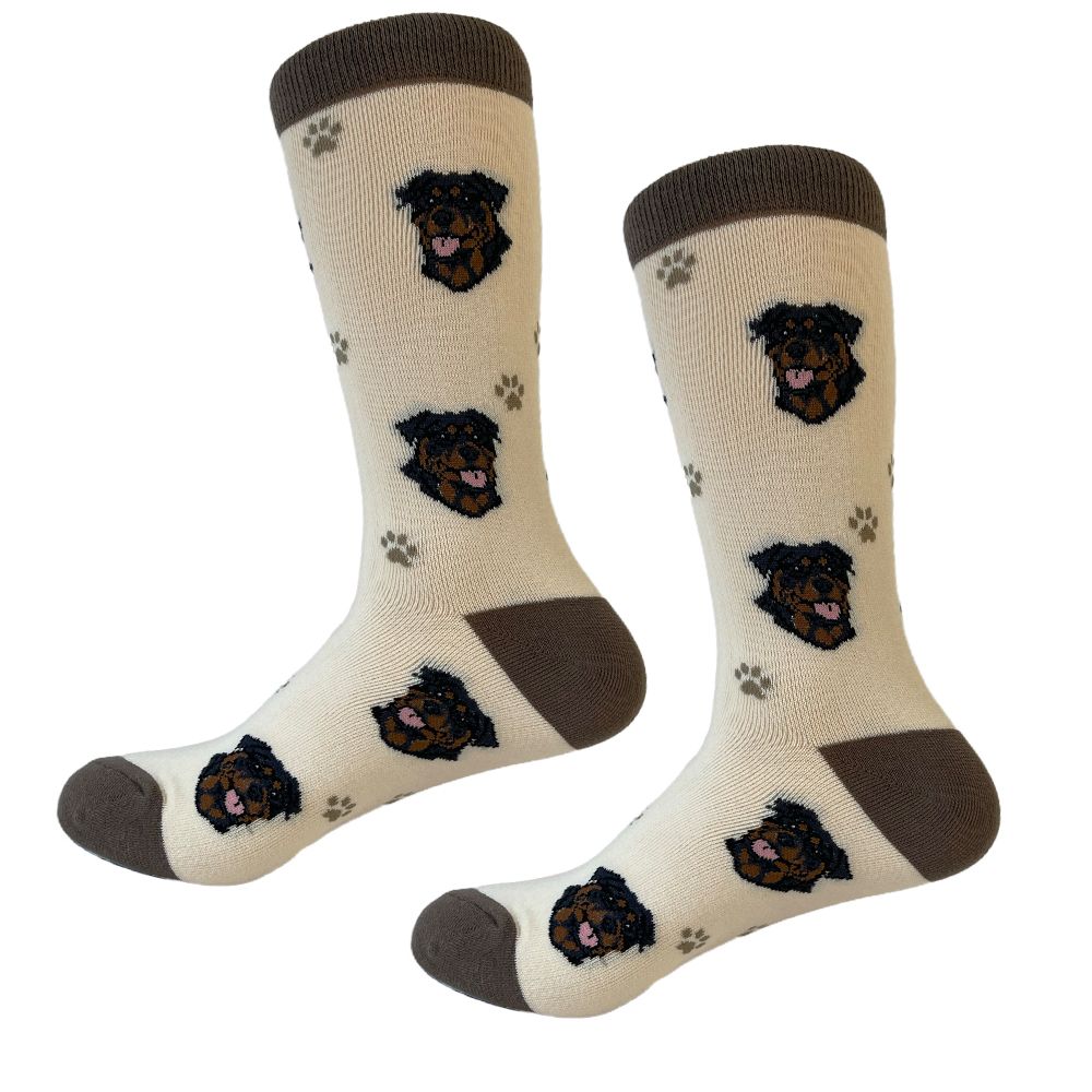 Rottweiler Socks - Unisex - Fun Novelty Dog Socks
