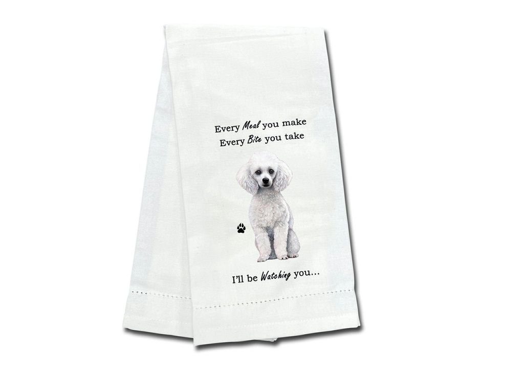 Poodle Kitchen Towel