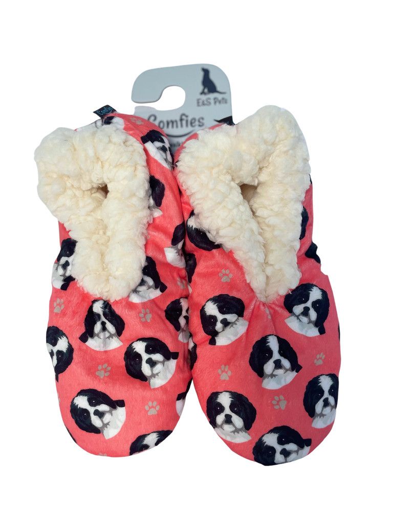 Shih Tzu, Black Slippers