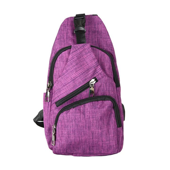Anti Theft  Day Pack Small Plum