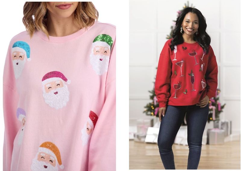Holiday Sparkle Sweatshirt