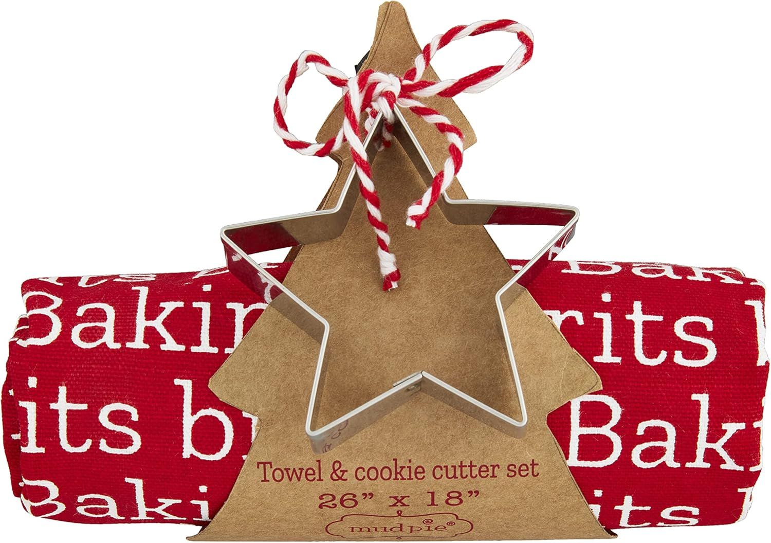 Baking Spirits Towel &amp; Cookie Cutter Set