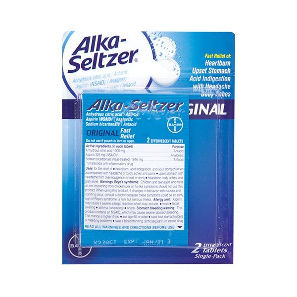 Alka-Seltzer  2 tablets