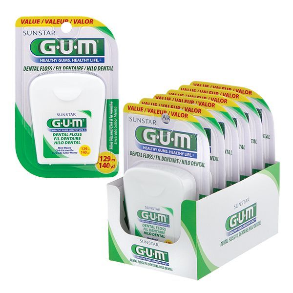 GUM Mint Waxed Dental Floss