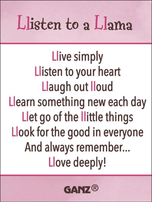 Listen to a Llama charm