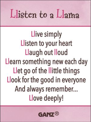Listen to a Llama charm
