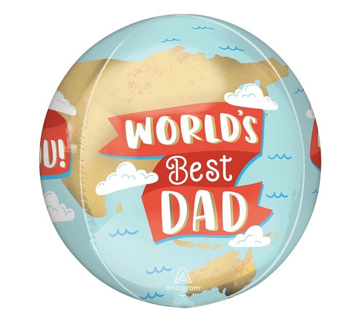 World&#39;s Best Dad balloon