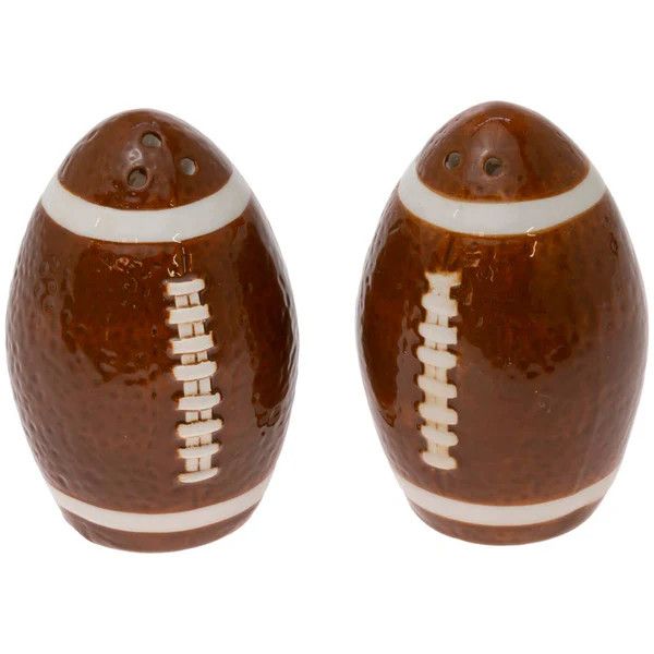FOOTBALL FEVER Salt &amp; Pepper shakers