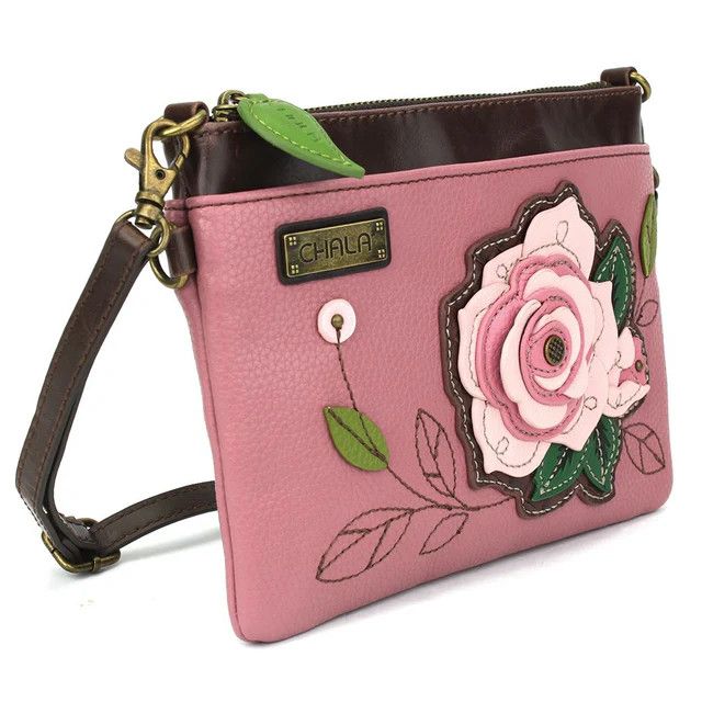 Mini Crossbody - Rose A - pink - pink