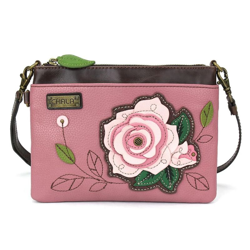 Mini Crossbody - Rose A - pink - pink