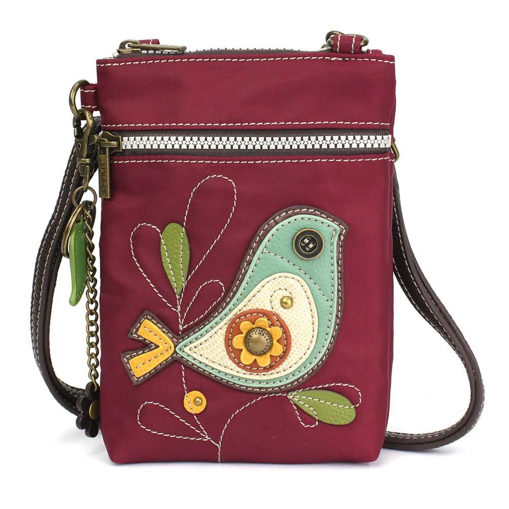 CV-Venture Cellphone Xbody - Bird - burgundy