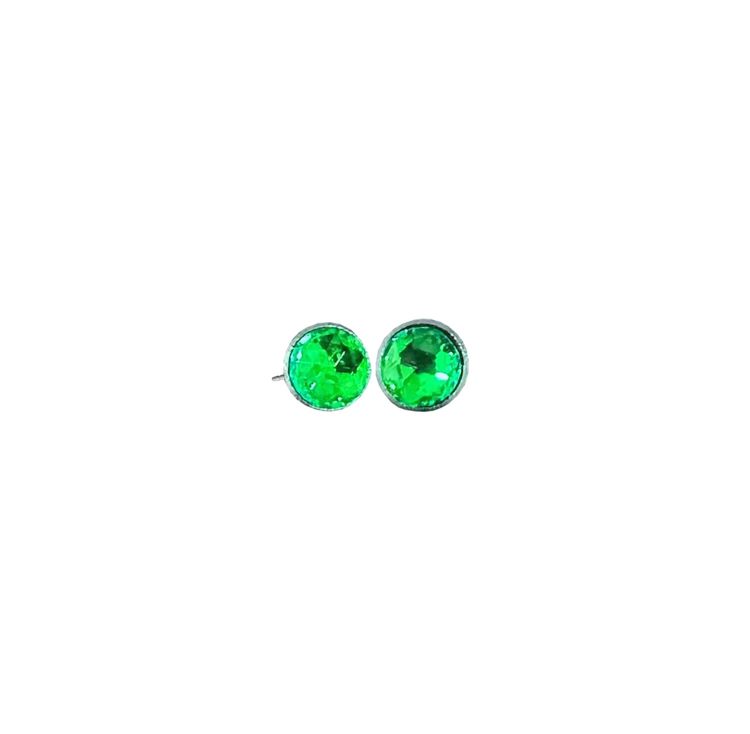 5mm StudsGreenStainless Steel