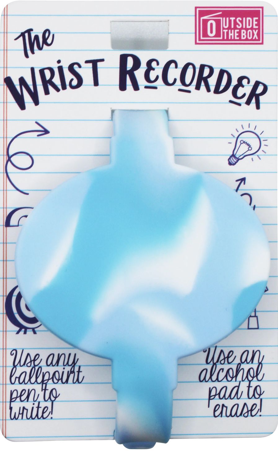 The Wrist Recorder Blue