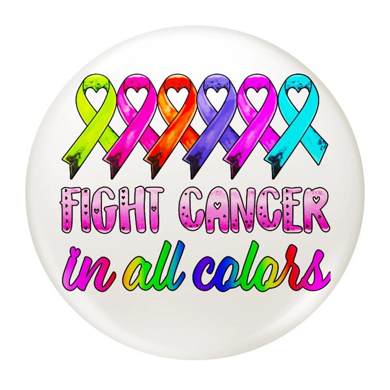 Fight Cancer in All Colors | Interchangeable with VELCRO