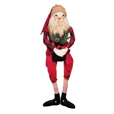 Edgarton Santa Figurine