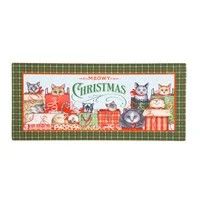 Meowy Christmas Sassafras Switch Mat