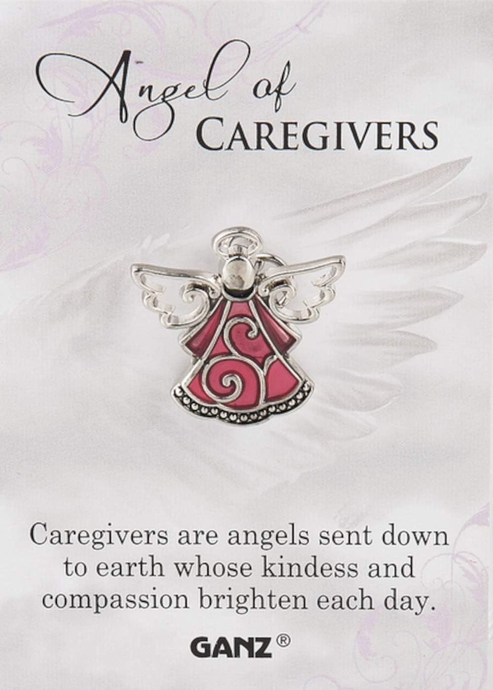 PIN-ANGEL OF CAREGIVERS,ZINC