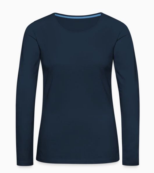 Sentara Longsleeve  Women&#39;s Tshirt-Navy-2xl