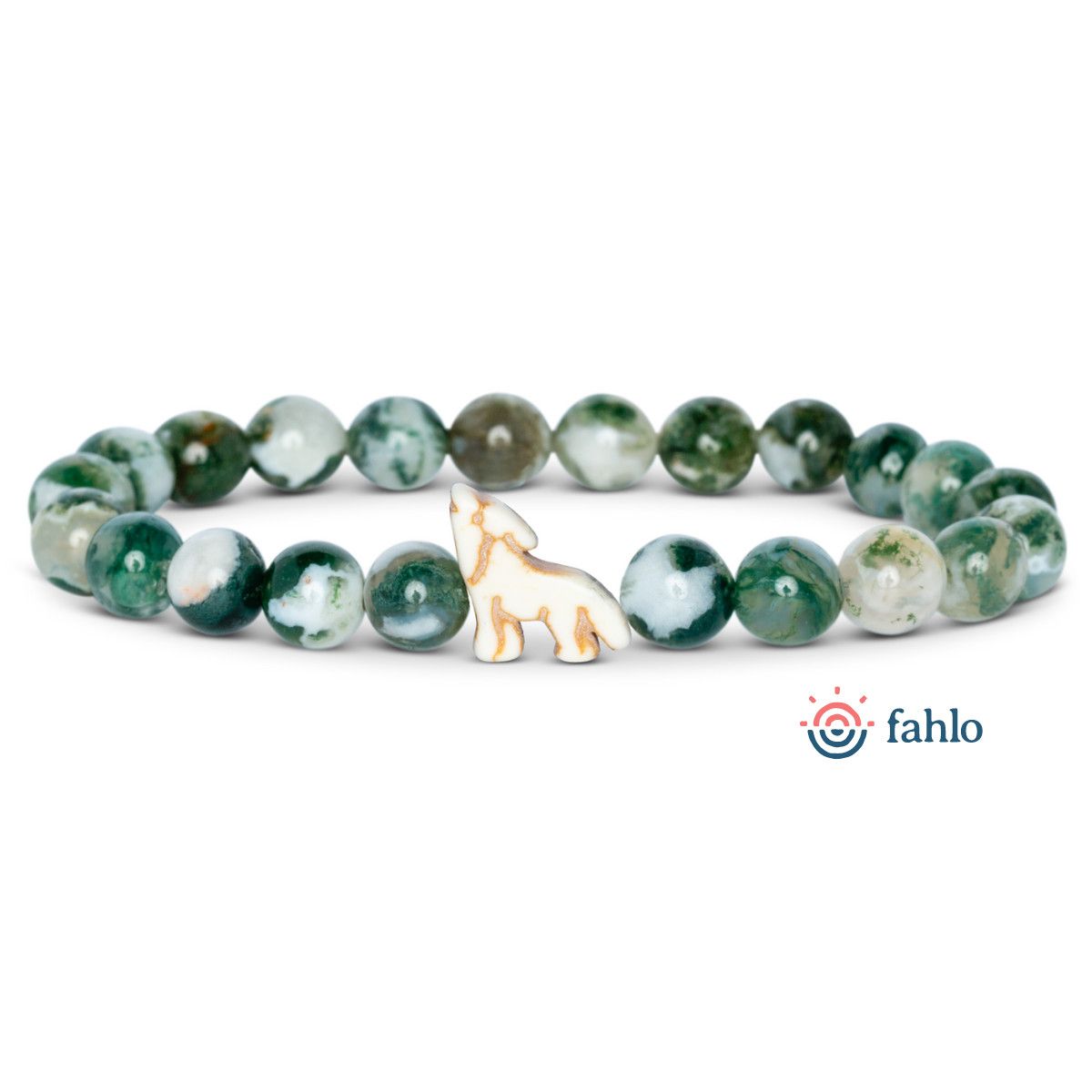 Wolf -The Scout Bracelet, Color: Woodland Green